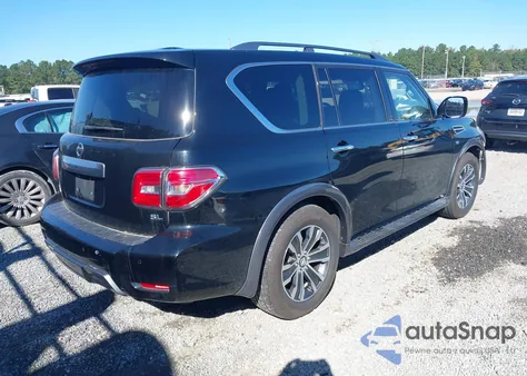 2020 Nissan Armada Sl 2Wd z USA, uszkodzony, nr VIN JN8AY2ND4L9108436
